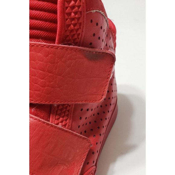 Nike Flystepper 2k3 Sneaker Mens Size 8 Hight Top 2 Strap Red - Picture 10 of 11
